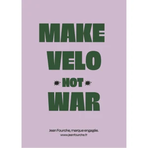 Affiche - Make Vélo Not War